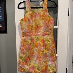 Free People Beige and Black Dress